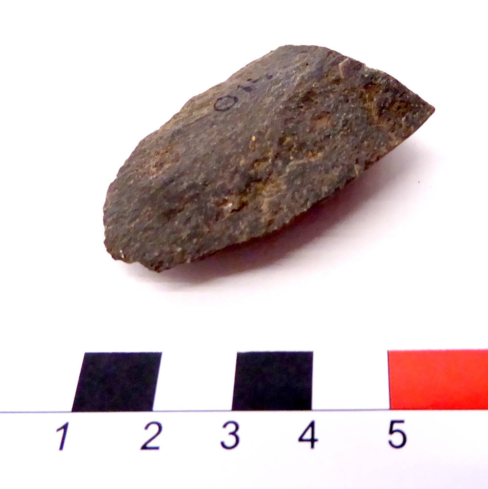Fragment de destral de pedra
