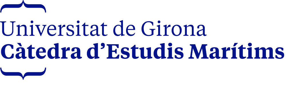 Logo de la Càtedra d'Estudis Marítims (Universitat de Girona - Ajuntament de Palamós)